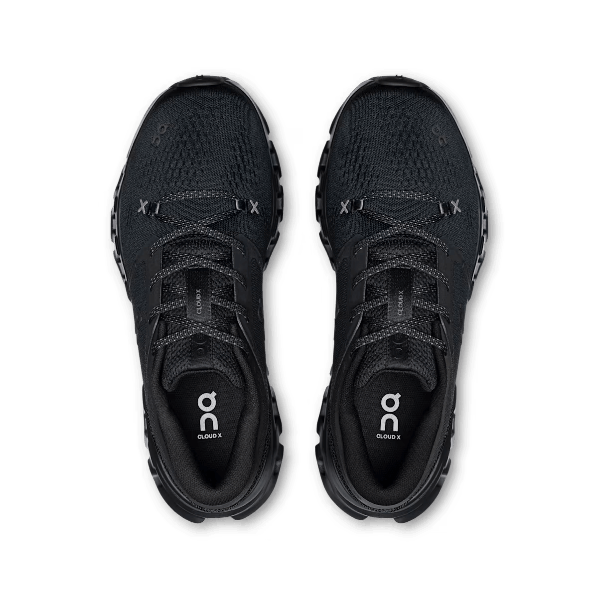 Women's On Cloud X 5 training shoe in Black | Black colourway