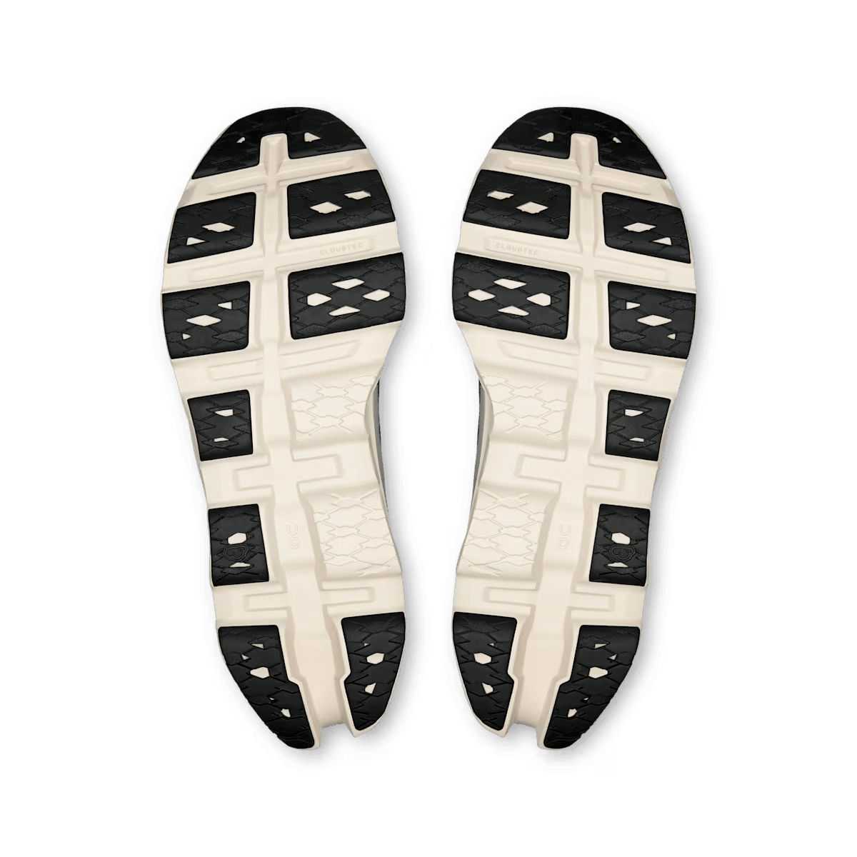Men's On Cloudmonster 3 running shoe in Rock Silver - outsole view