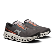 Men's On Cloudmonster 3 running shoe in Eclipse Ivory - three-quarter pair view