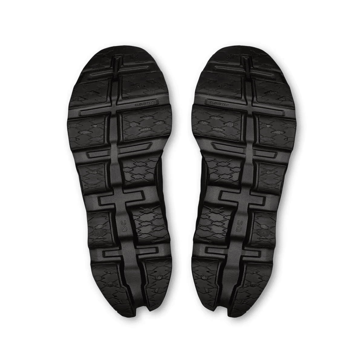 Men's On Cloudmonster 3 running shoe in Black Black - outsole view