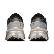 Men's On Cloudmonster 3 running shoe in Rock Silver - heel view