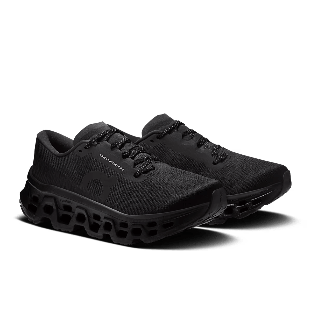 Women's On Cloudmonster 3 running shoe in Black Black - product view 6