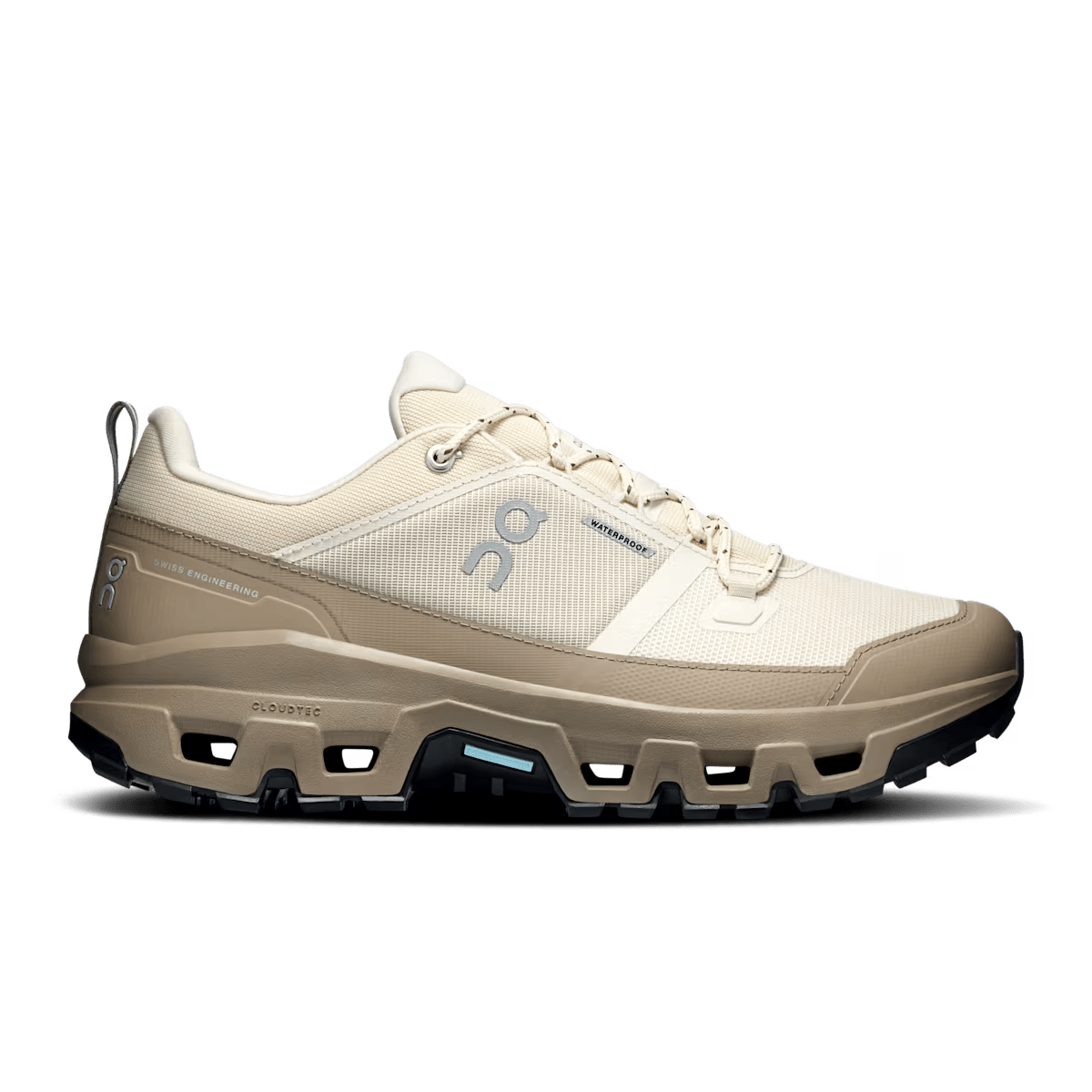 On Cloudrock Low men's waterproof hiking shoe - product view