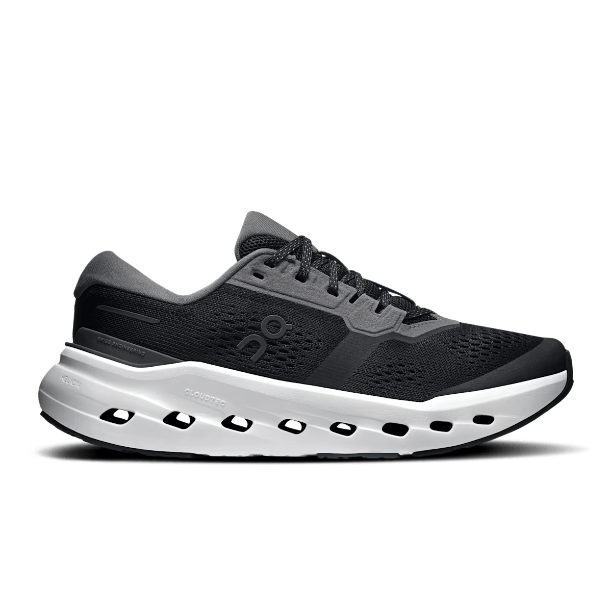 On Cloudrunner 3 men's road running shoes in Black | Ivory