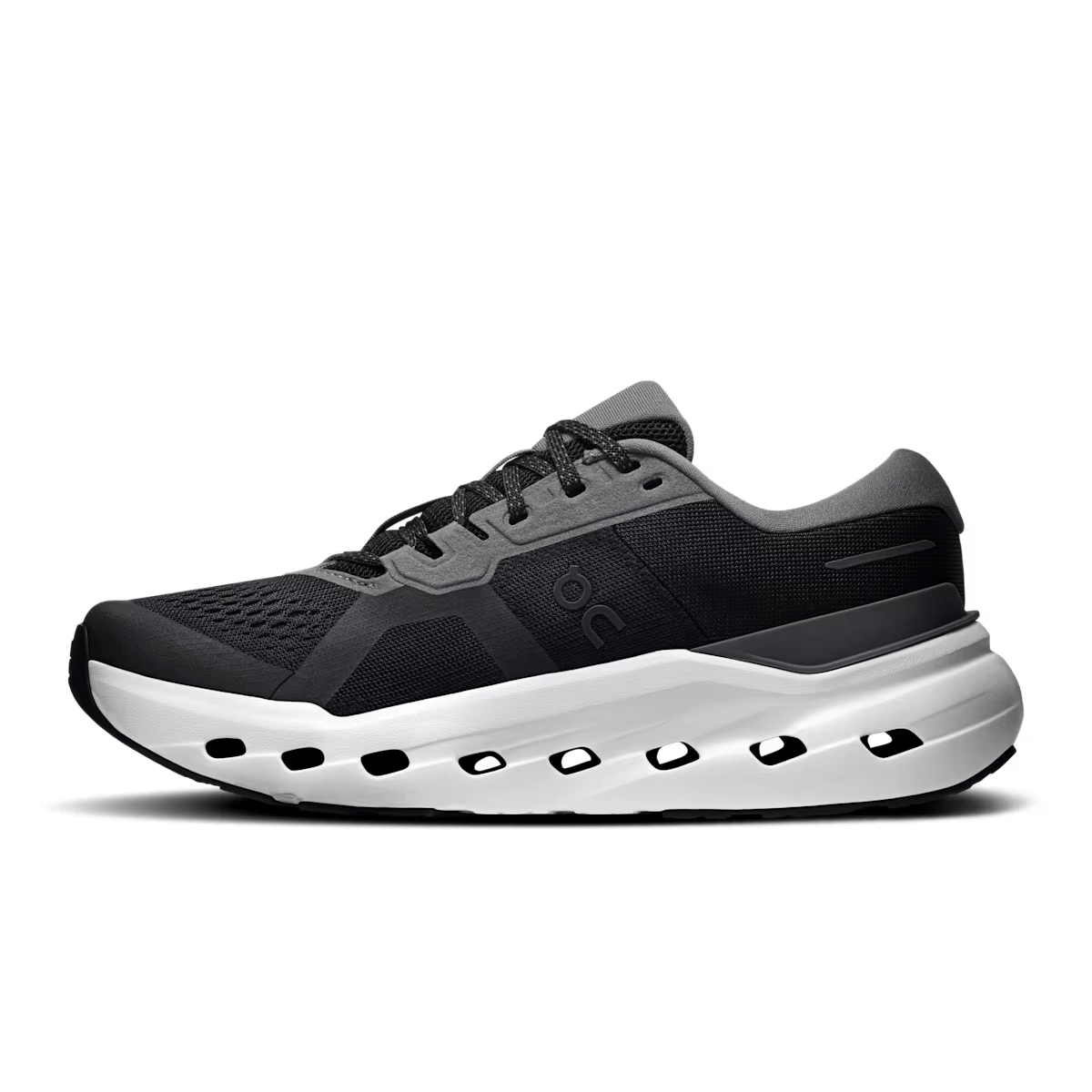 On Cloudrunner 3 men's road running shoes in Black | Ivory