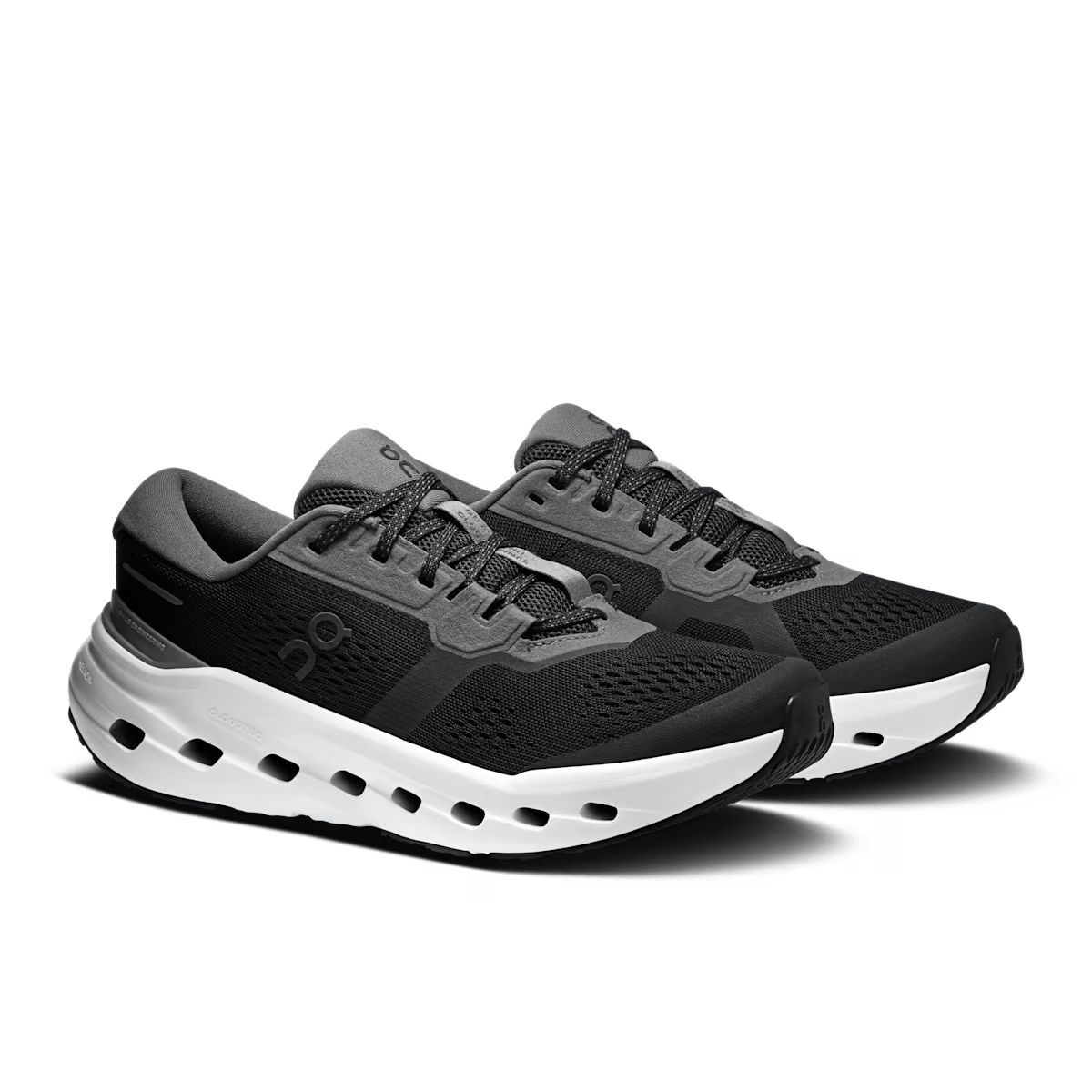 On Cloudrunner 3 men's road running shoes in Black | Ivory