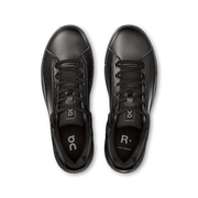 On THE ROGER Advantage men's lifestyle shoe in Black / Black – top view