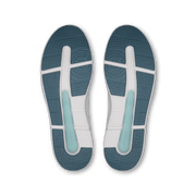 On THE ROGER Advantage men's lifestyle shoe in White / Wash – outsole view