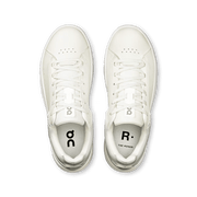 On THE ROGER Advantage women's lifestyle shoe in White / White – top view
