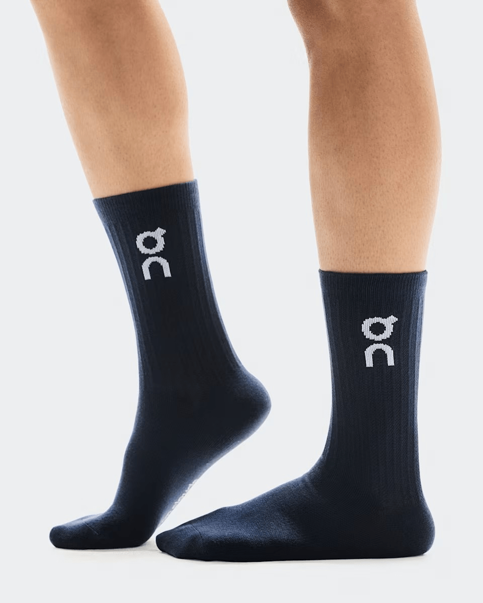 On Logo Socks High 3 - Pack Navy | On Running - 4 - Xciter Sports Apparel