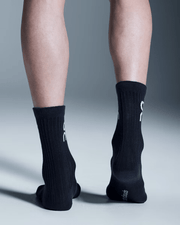 On Logo Socks High 3 - Pack – Wash Navy - 3 - Xciter Sports Apparel