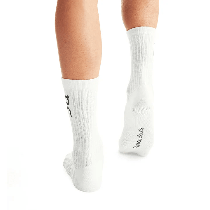 On Logo Socks High (3 Pack) - White - 3 - Xciter Sports Apparel