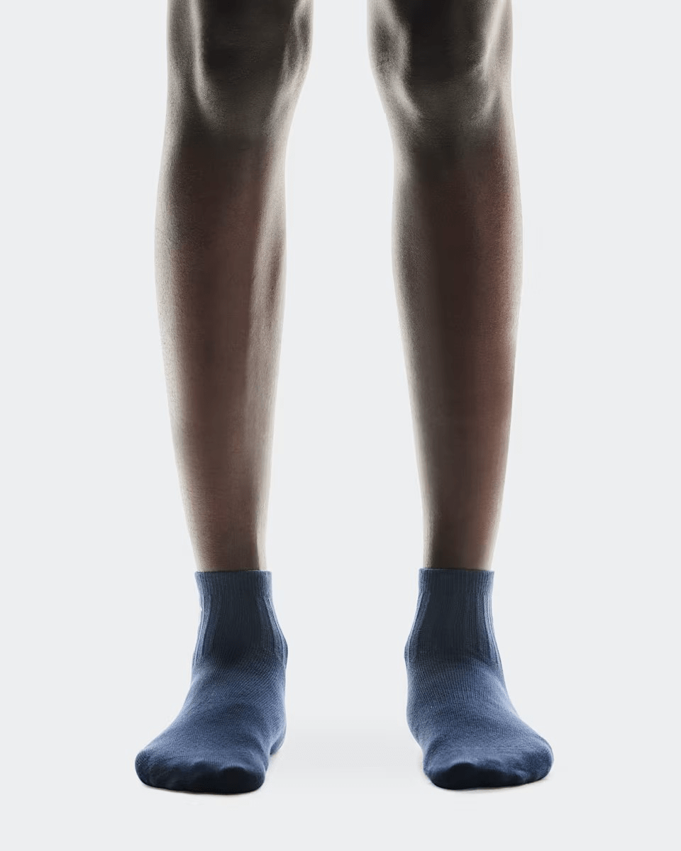 On Logo Socks Mid | 3 - Pack | Navy - 1 - Xciter Sports Apparel