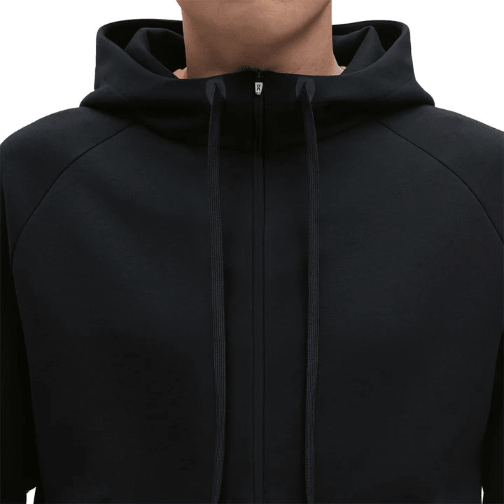 On Men's Zipped Hoodie – Black | Premium Athletic Hoodie - 5 - Xciter Sports Apparel