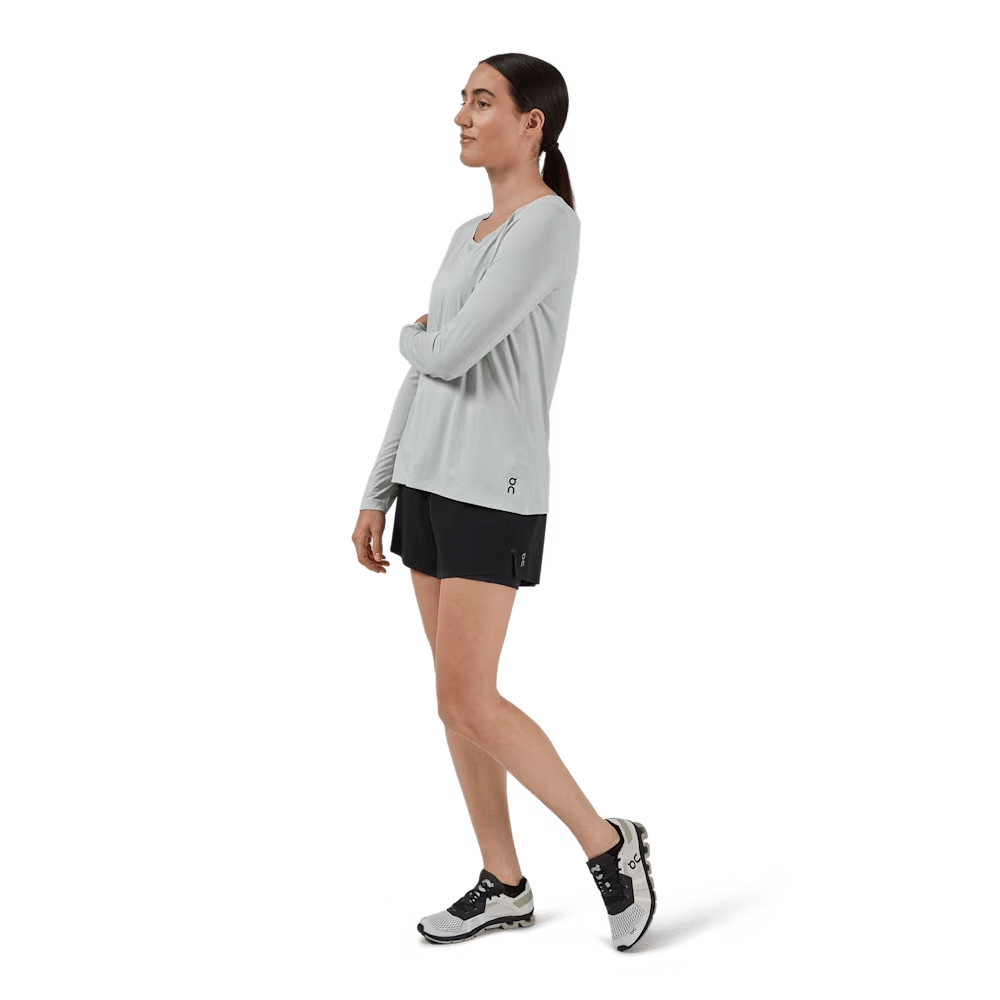 On women's lightweight Performance running shorts – alternate product view