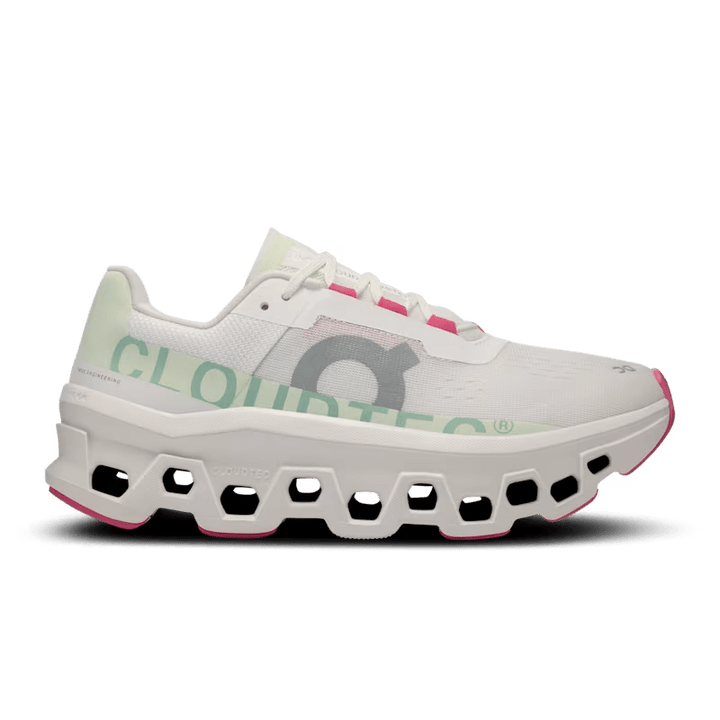 On Cloudmonster women's max-cushion road running shoe - product view