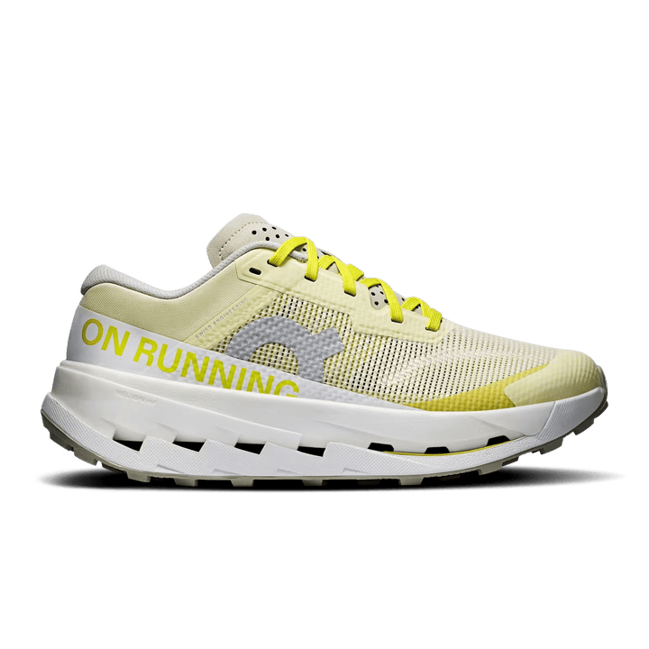 Women's On Cloudultra 3 Trail Running Shoes-Lychee Lime -Side view - Xciter Sports
