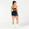 Core Strappy Bra - Black Charcoal