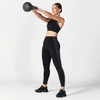 Core Wild Panel Leggings - Black Charcoal
