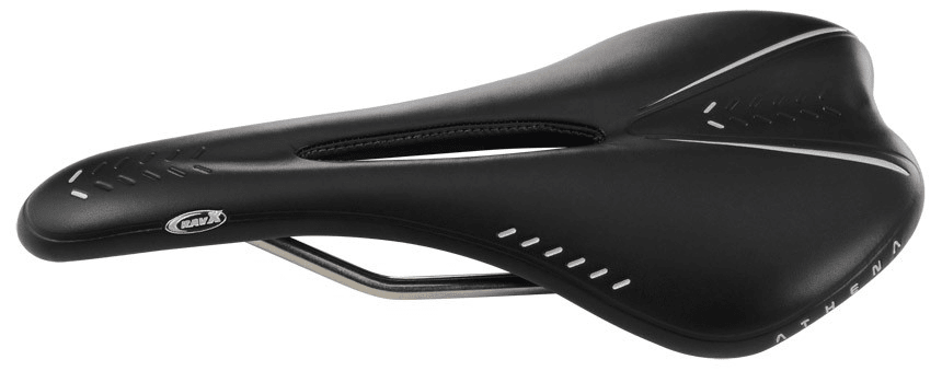 RavX Athena Cro - mo Rails Ladies Race Saddle | Black - 2 - Xciter Sports Apparel