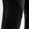 Statement Ribbed Joggers - Black