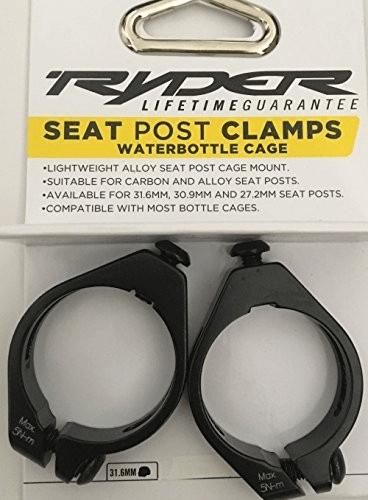 Ryder 27.2mm seatpost clamp with water-bottle mount - alternate product view