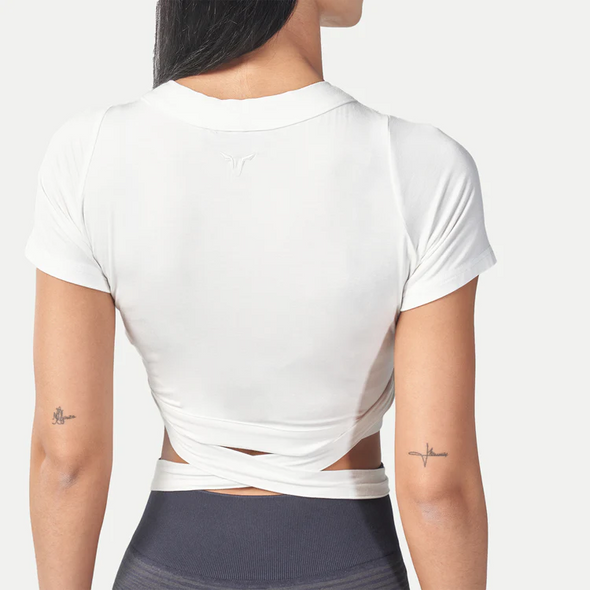 Infinity Ballerina Top - Blanc de Blanc