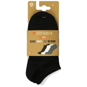 Sof Sole Recycled No Show Socks | 3 - Pack - 1 - Xciter Sports Apparel
