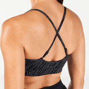 Squatwolf Ladies Core Strappy Bra | Black Charcoal - 2 - Xciter Sports Apparel