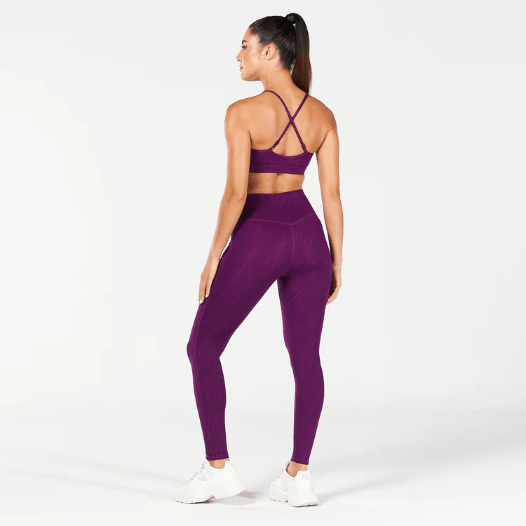 Squatwolf Ladies Core Strappy Bra | Dark Purple - 3 - Xciter Sports Apparel