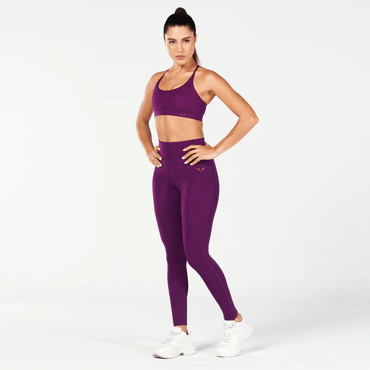 Squatwolf Ladies Core Strappy Bra | Dark Purple - 7 - Xciter Sports Apparel