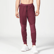 Squatwolf Men's Statement Ribbed Joggers Reimagined | Burgundy - 1 - Xciter Sports Apparel