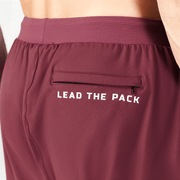 Squatwolf Men's Statement Ribbed Joggers Reimagined | Burgundy - 5 - Xciter Sports Apparel