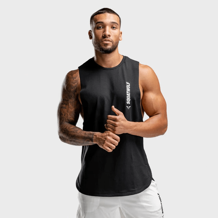 Squatwolf Men’s Warrior Cut - Off Stringer - 1 - Xciter Sports Apparel