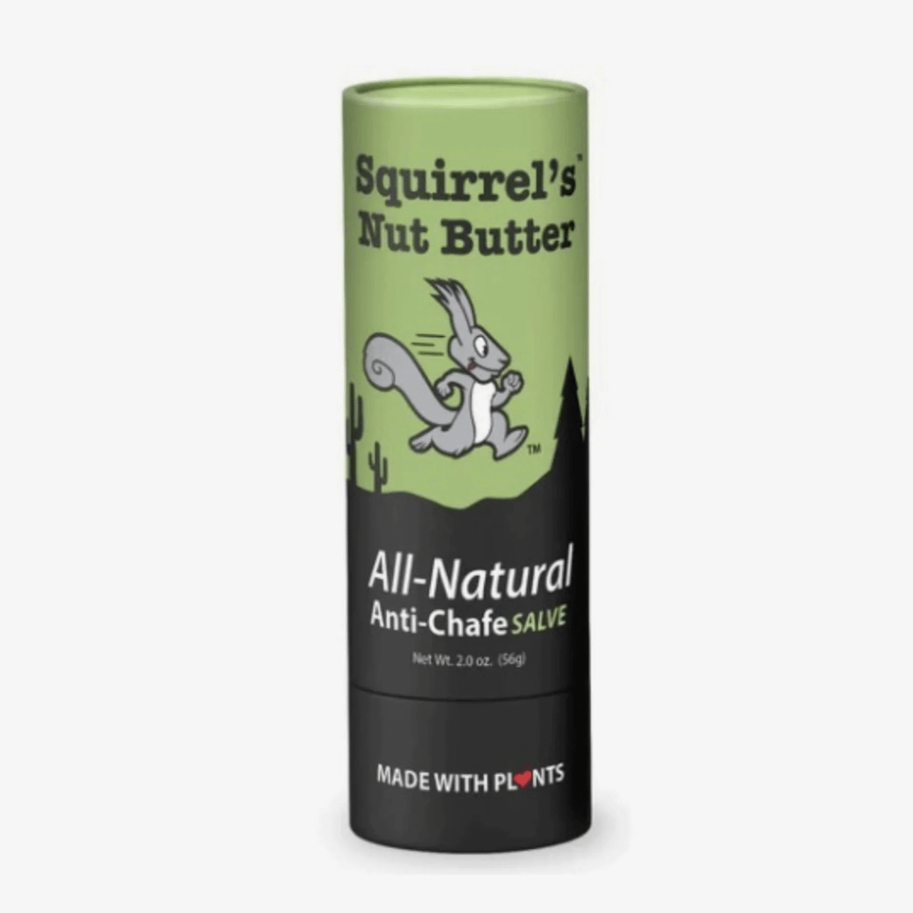 Squirrel's Nut Butter Anti - Chafe Salve – Eco - Friendly 56ml Compostable Tube - 1 - Xciter Sports Apparel