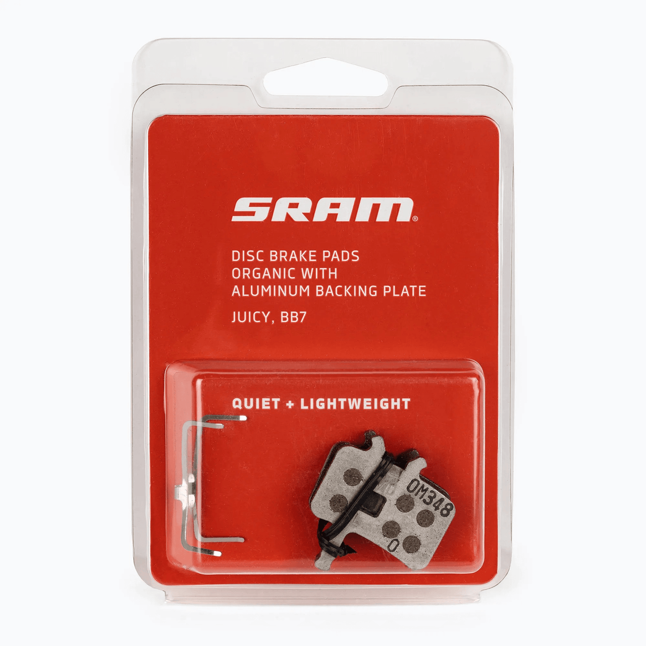 SRAM Avid Disc Pad Organic with Aluminum Backing Plate Juicy BB7 - 1 - Xciter Sports Apparel