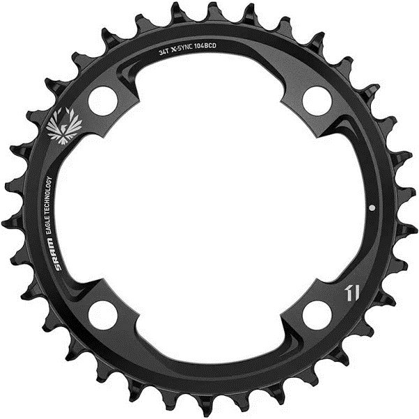 SRAM X - Sync 12SP C/Ring GX DM 32T 6mm Offset - 1 - Xciter Sports Apparel