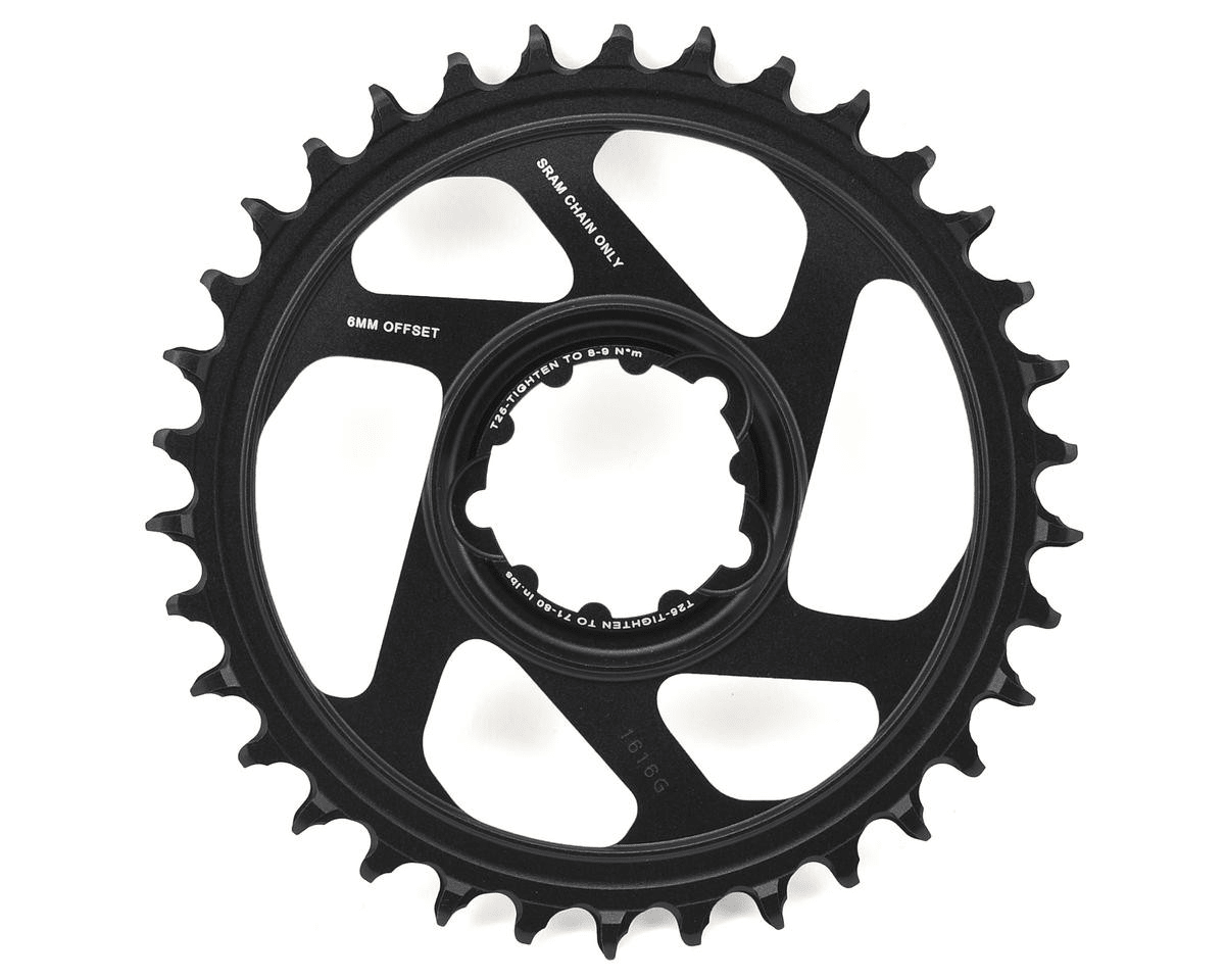 SRAM X-Sync 2 Eagle direct-mount 34T chainring with 6 mm offset – alternate product view