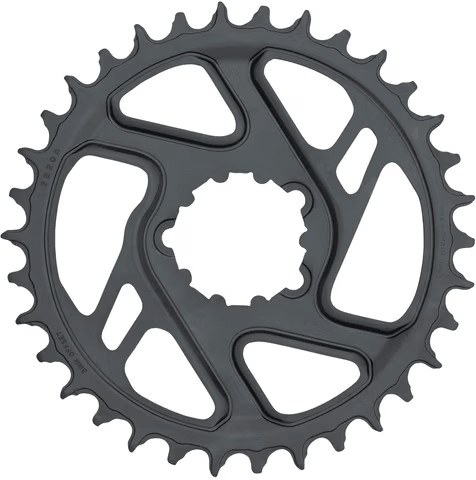 SRAM X-Sync 2 GX Eagle direct-mount 32T chainring with 3 mm offset – alternate product view