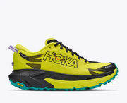 HOKA Mafate 5 Men's Trail Running Shoes in Black / Hoka Citrus - product view 1