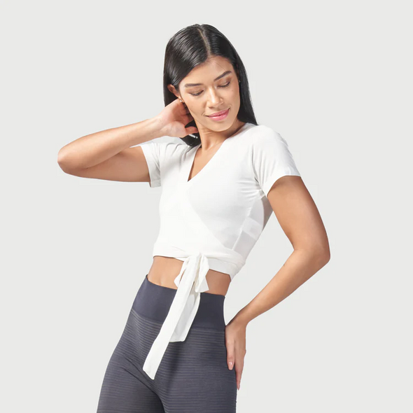 Infinity Ballerina Top - Blanc de Blanc