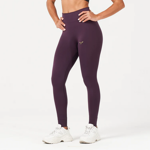 Lab360 Seamless Cuffed Leggings - Plumb Perfect