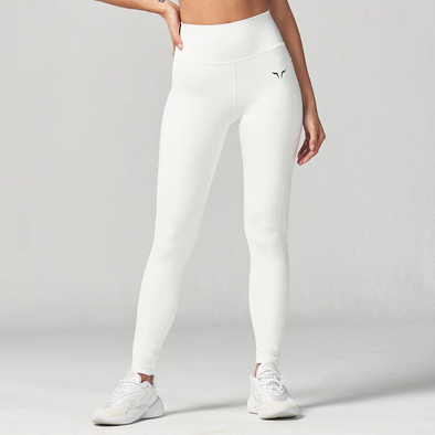 Essential Ultimate Double Layer Leggings - Pearl White