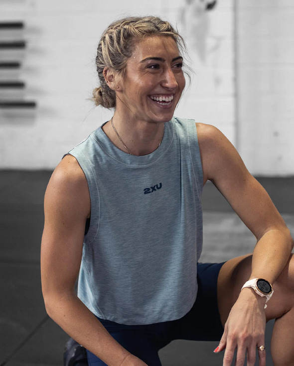Motion Crop Tank - (W)