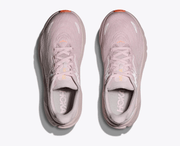 Hoka Arahi 8 women's stability running shoe – top view - lilac cream / neon cantaloupe