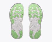 Women's Hoka Clifton 11 in Frost/Neon Yuzu — sole view