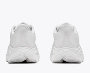 Women's Hoka Clifton 11 in White / White — back view