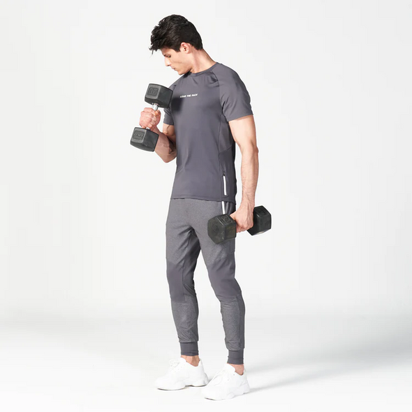 Statement Ribbed Tech Tee