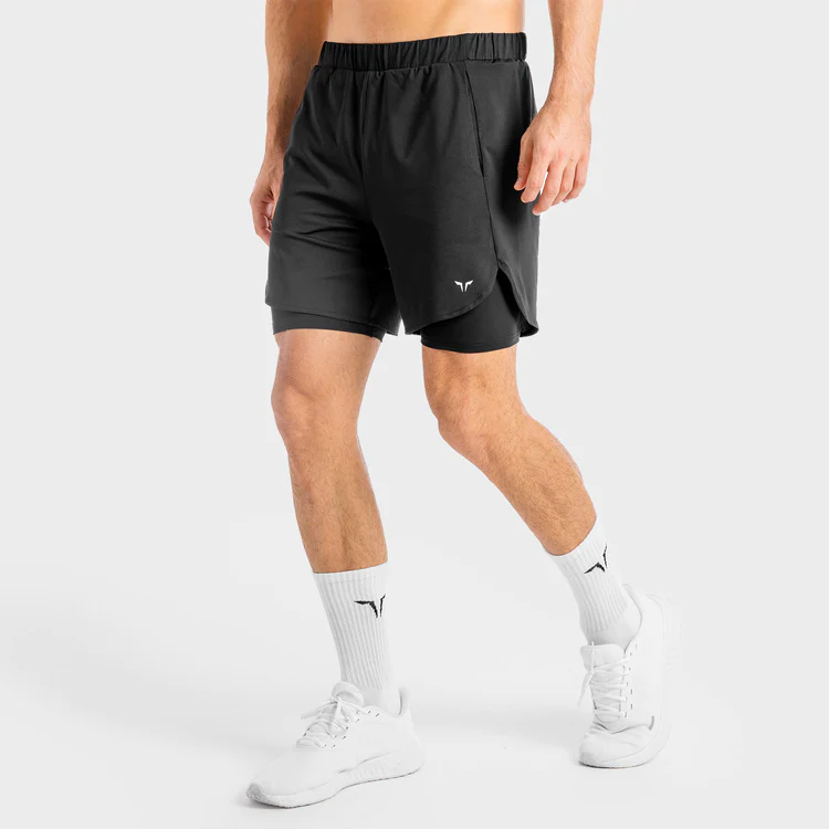 Squatwolf Men's Core Mesh 2-In-1 Shorts