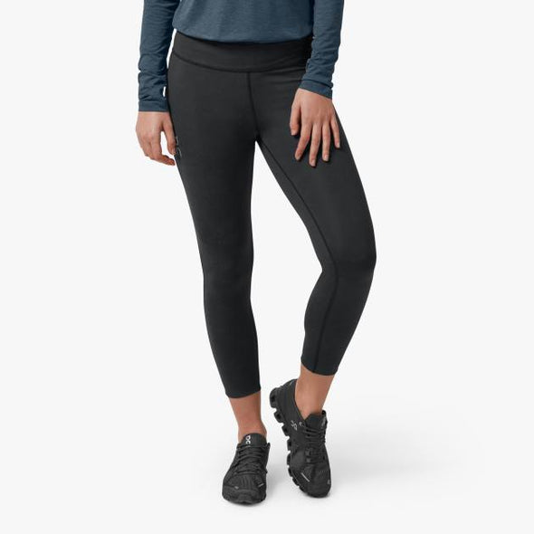 ON Running Tights 7/8 Black -Women
